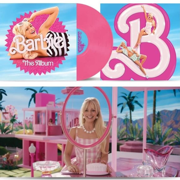 Barbie The Album Limited Pink Vinyl LP Poster / SEALED / Dua Lipa… - Picture 4 of 4